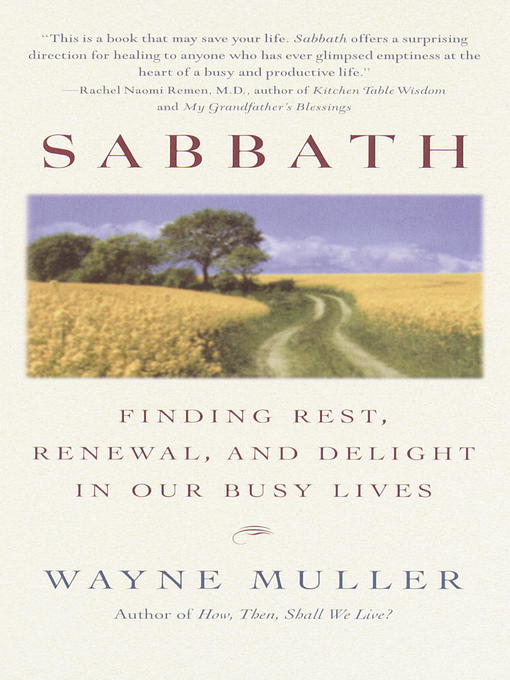 Title details for Sabbath by Wayne Muller - Available